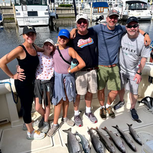 fishing charter boat family
