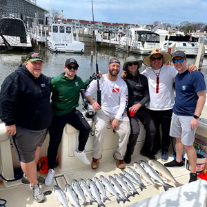 lake michigan fishing charter boat